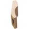 Ekena Millwork 5-inch W x 6-inch D x 10-inch H Geneva Rough Cedar Woodgrain TimberThane Knee Brace, Primed BRCUR05X06X10GNVRCPR - alternate 3